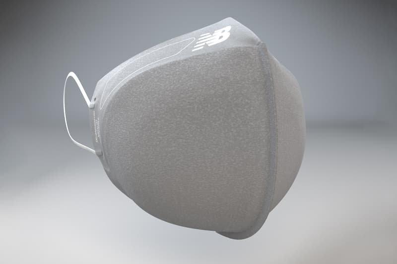 New Balance General Public Face Mask V3 Release Gray Machine Washable Non-Sterile 