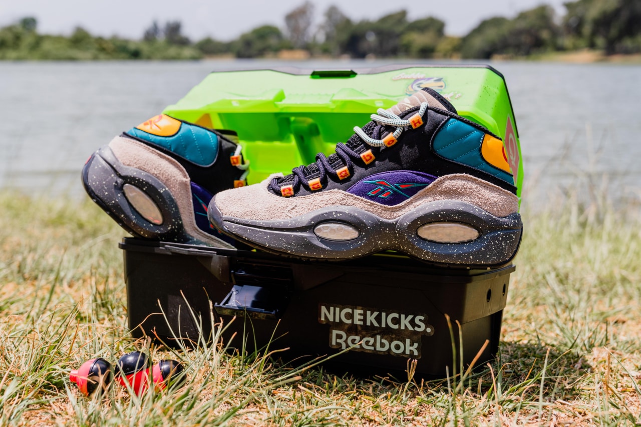 nice kicks reebok question mid bubba chuck allen iverson stucco black seaport teal orange purple grey yellow FW1784 official release date info photos price store list buying guide