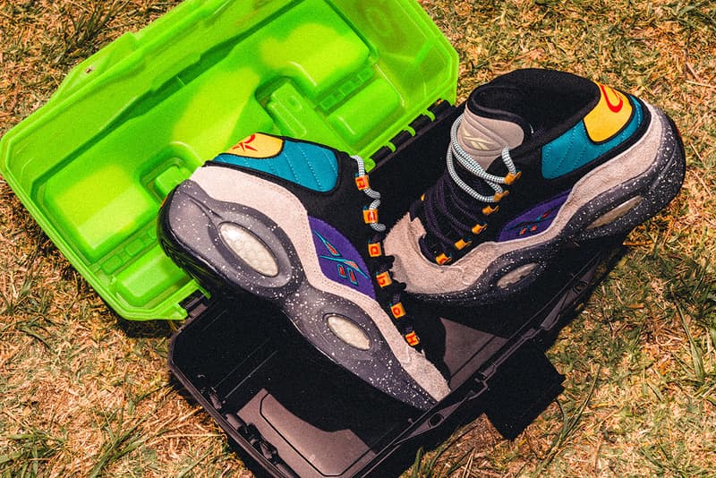 nice kicks reebok question mid bubba chuck allen iverson stucco black seaport teal orange purple grey yellow FW1784 official release date info photos price store list buying guide