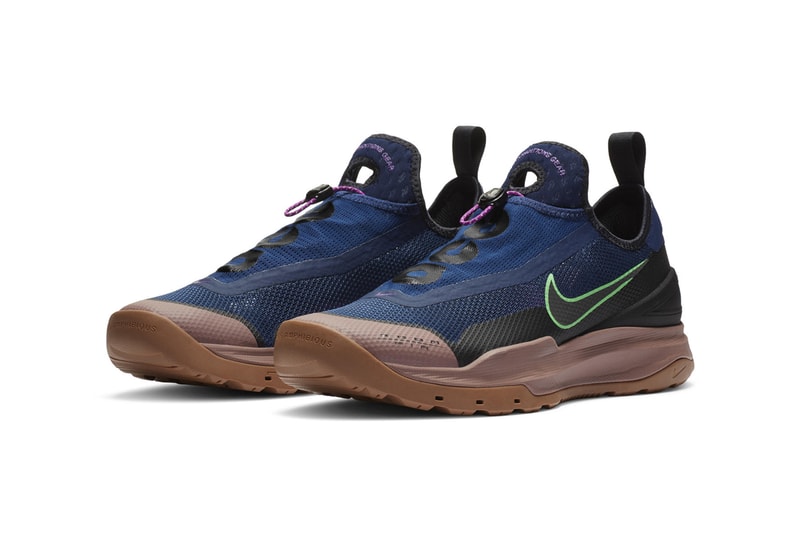 nike acg air zoom ao hiking shoe black purple red tan official release date info photos price store list buying guide