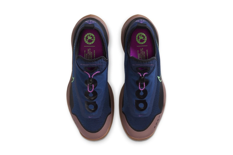 nike acg air zoom ao hiking shoe black purple red tan official release date info photos price store list buying guide