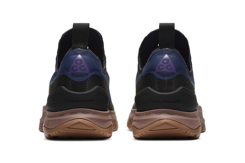 nike acg air zoom ao hiking shoe black purple red tan official release date info photos price store list buying guide