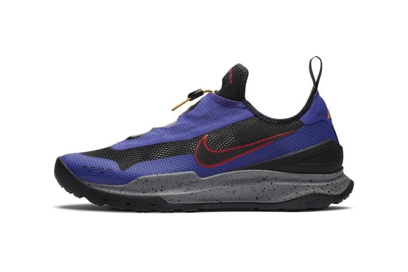nike acg air zoom ao hiking shoe black purple red tan official release date info photos price store list buying guide
