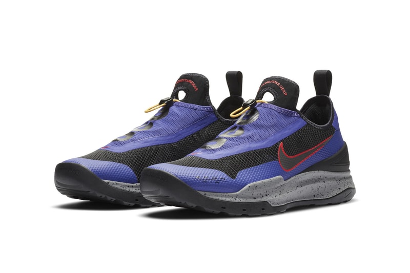 nike acg air zoom ao hiking shoe black purple red tan official release date info photos price store list buying guide