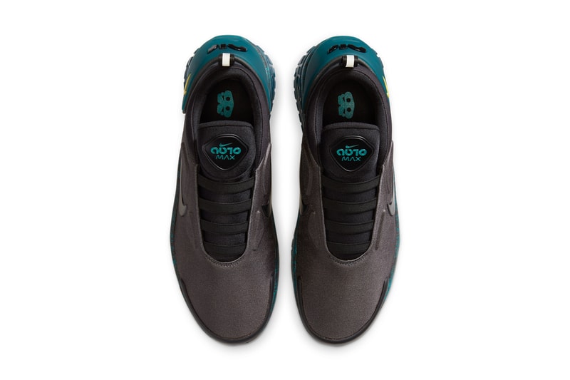 nike sportswear adapt auto max coal black dazzling emerald green speed yellow CW7271 001 official release date info photos price store list