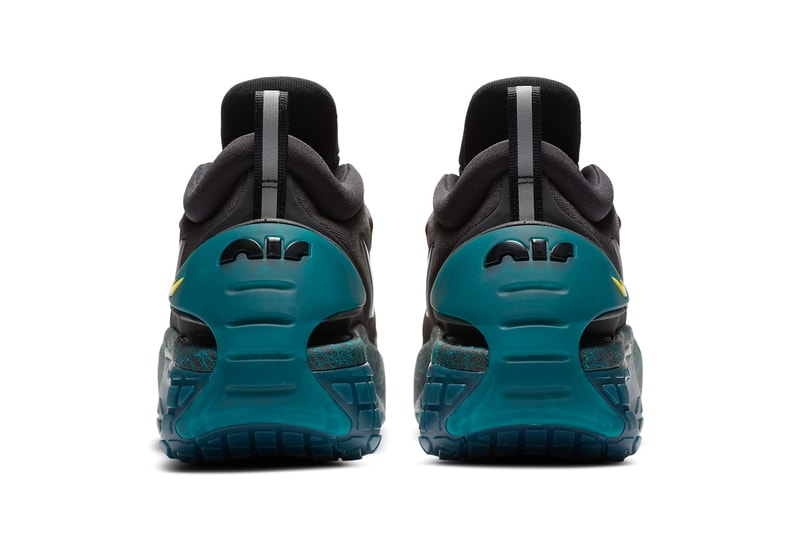 nike sportswear adapt auto max coal black dazzling emerald green speed yellow CW7271 001 official release date info photos price store list