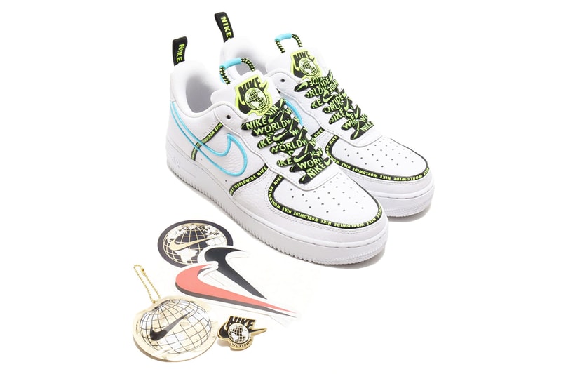 Nike Air Force 1 WHITE/BARELY VOLT-VOLT-BLACK lv8 and WHITE/WHITE-BLUE FURY-BLACK prm release info drop date price details ck7213-100 ck6924-101 worldwide pack 