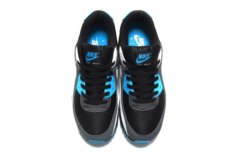 Nike Air Max 90 OG Laser Blue menswear streetwear spring summer 2020 collection sneakers kicks trainers runners footwear shoes reverse CT0693 001
