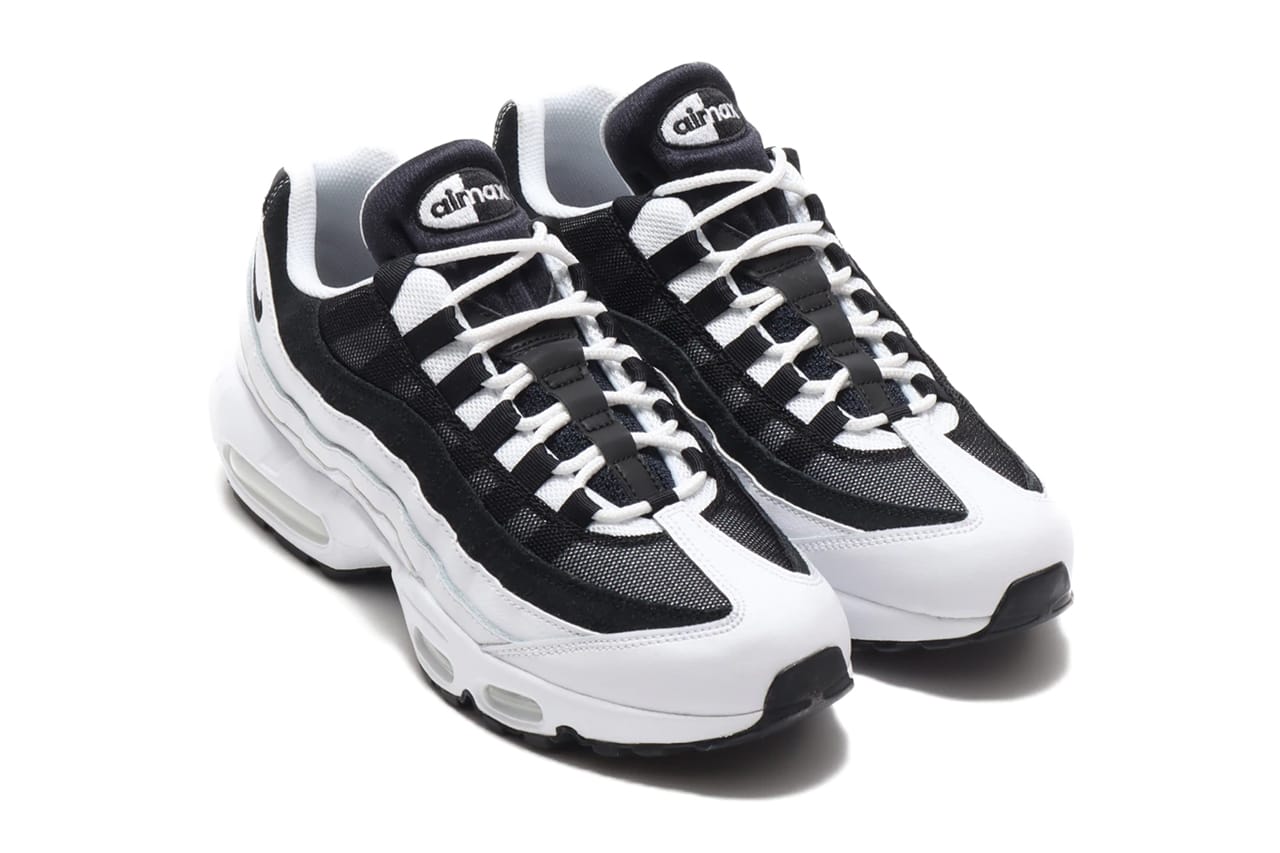 white and black 95 air max