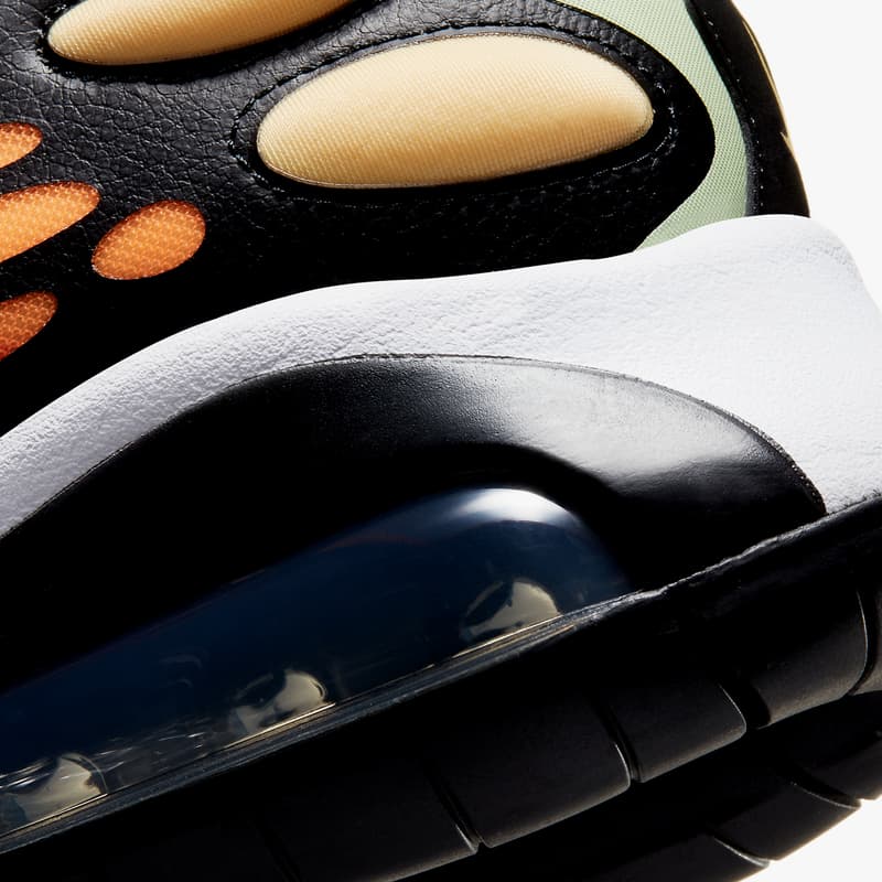 nike sportswear air max exosense atomic powder black light melon orange fluorescent yellow white CK6811 600 official release date info photos price store list buying guide