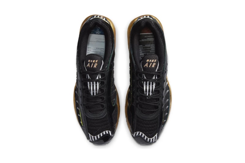 nike air max tailwind iv 4 black white metallic gold silver earth mars CT1263 001 official release date info photos price store list buying guide