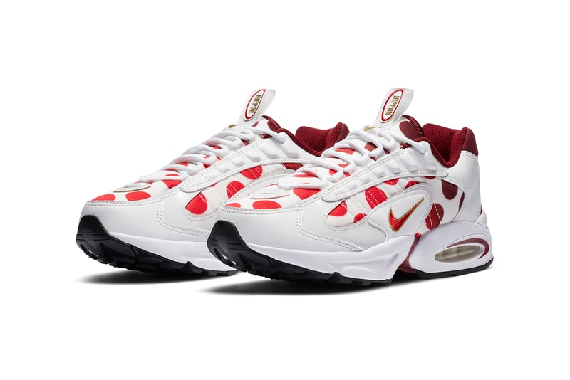 nike air max triax 96 tailwind iv 4 nippon red white gold polka dots tokyo olympics CW4809 CW4810 167 official release date info photos price store list