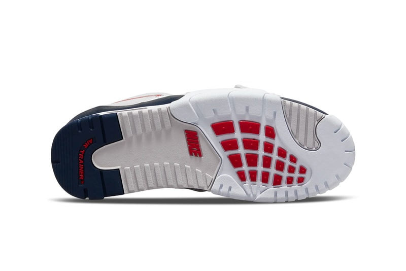 nike sportswear air trainer 3 bo jackson midnight navy vast grey white university red cn0923 400 official release date info photos price store list