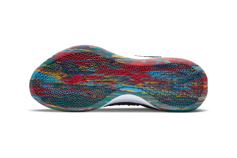 Nike Air Zoom UNVRS FlyEase Black Karantz Blue White menswear streetwear spring summer 2020 collection basketball shoes runners trainers sneakers footwear swoosh check