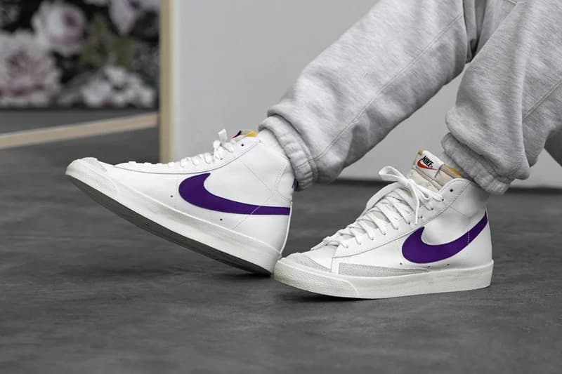 Nike Blazer Low Mid 77 Vintage Voltage Purple Hypebeast