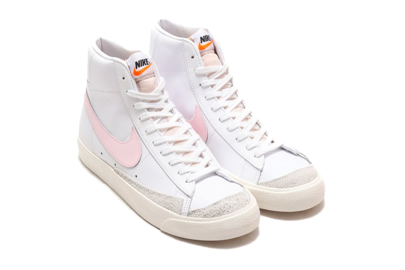 Nike Blazer 77 Mid Vintage White Pink Foam bq6806 108 Sneakers shoes footwear trainers runners kicks spring summer 2020 collection menswear streetwear