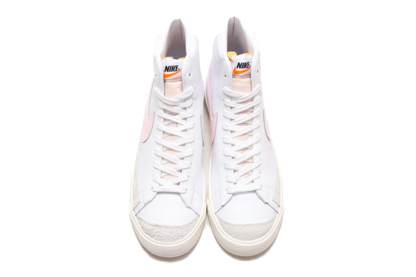 Nike Blazer 77 Mid Vintage White Pink Foam bq6806 108 Sneakers shoes footwear trainers runners kicks spring summer 2020 collection menswear streetwear