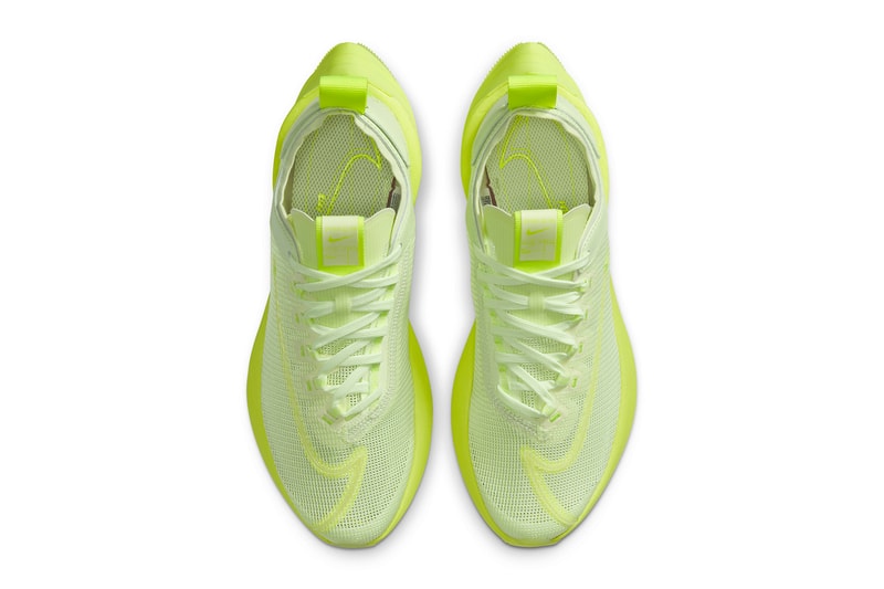 Nike Double Stacked Barely Volt menswear streetwear lime colorway sneakers shoes footwear labels spring summer 2020 collection runners trainers kicks