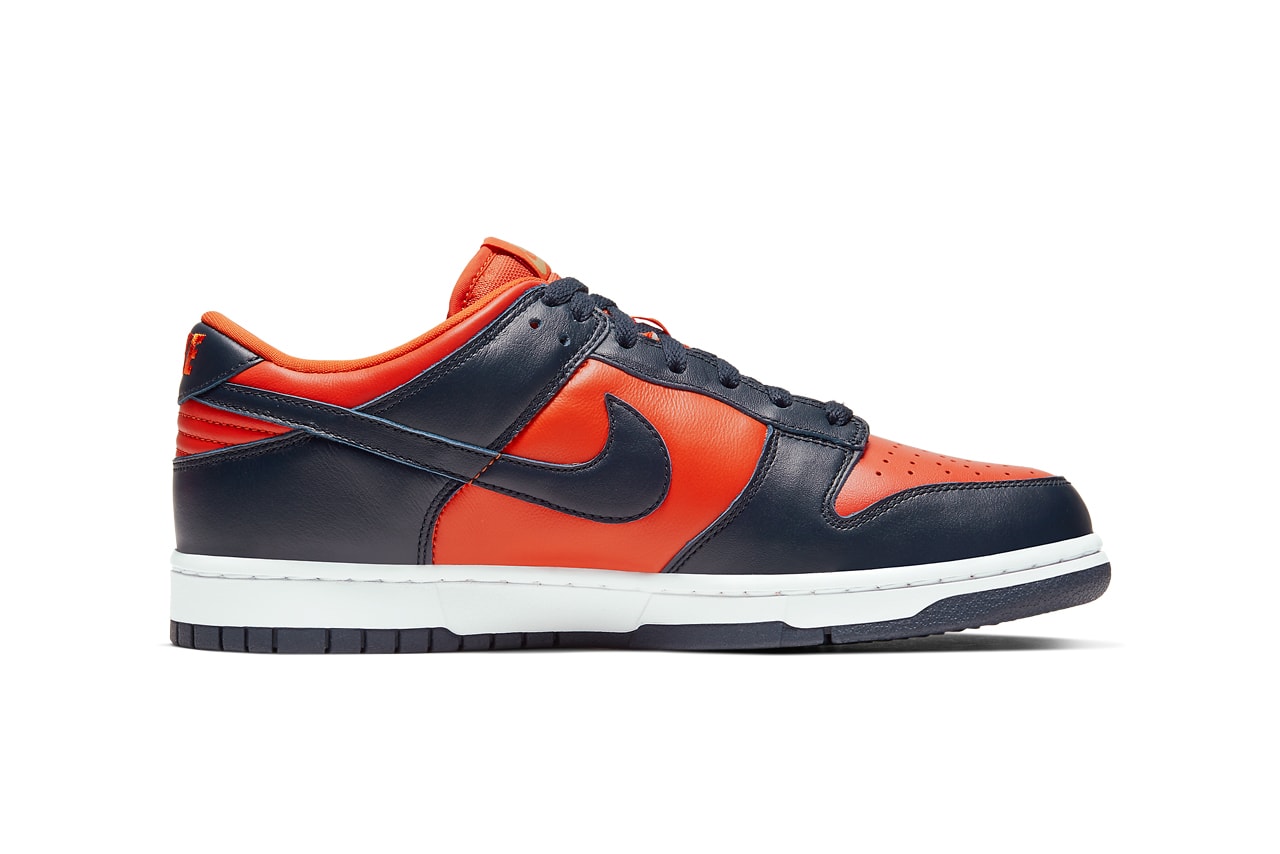 nike sportswear dunk sp low champ colors team tones be true to your school university orange marine navy blue white CU1727 800 official release date info photos price store list buying guide