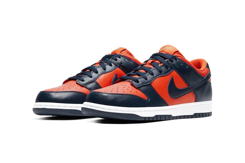 nike sportswear dunk sp low champ colors team tones be true to your school university orange marine navy blue white CU1727 800 official release date info photos price store list buying guide