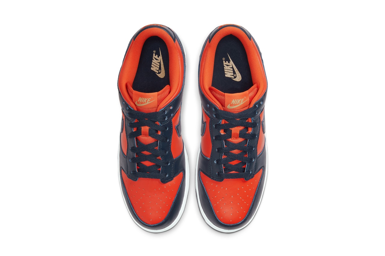 nike sportswear dunk sp low champ colors team tones be true to your school university orange marine navy blue white CU1727 800 official release date info photos price store list buying guide