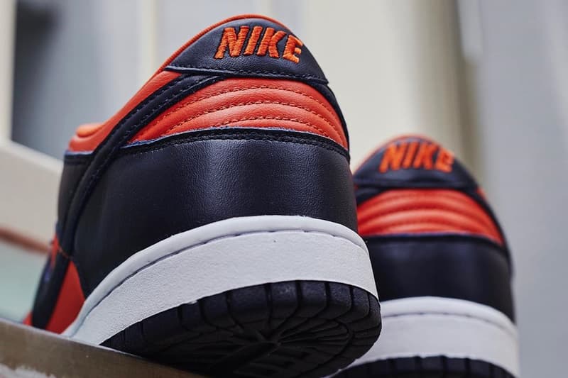 nike sportswear dunk low sp champ colors team tones pack orange navy blue white CU1727 800 official release date info photos price store list 