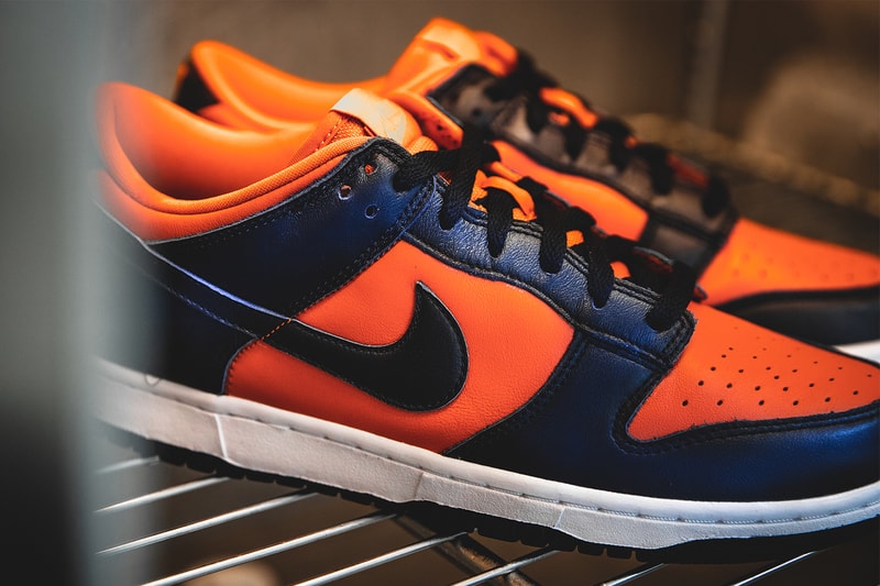 Nike Dunk Low SP Champ Colors Another Closer Look CU1727-800 Release Info University Orange Marine