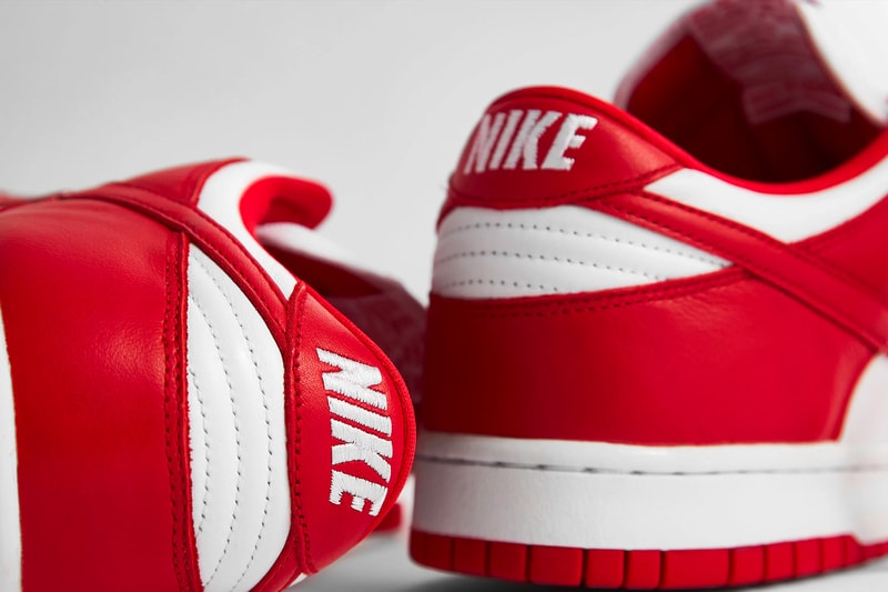 Nike Dunk Low SP University Red Closer Look Release Info cu1727-100 White Buy Price Raffle END.