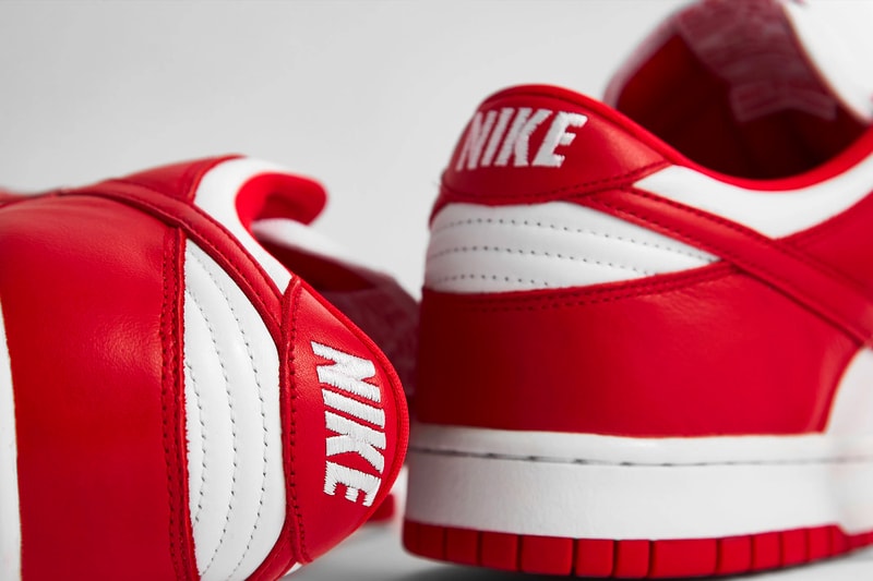 Nike Dunk Low SP University Red Closer Look Release Info cu1727-100 White Buy Price Raffle END.