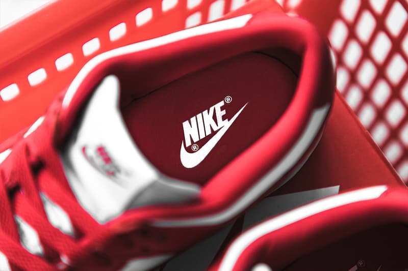 Nike Dunk Low SP University Red Closer Look Release Info cu1727-100 White Buy Price