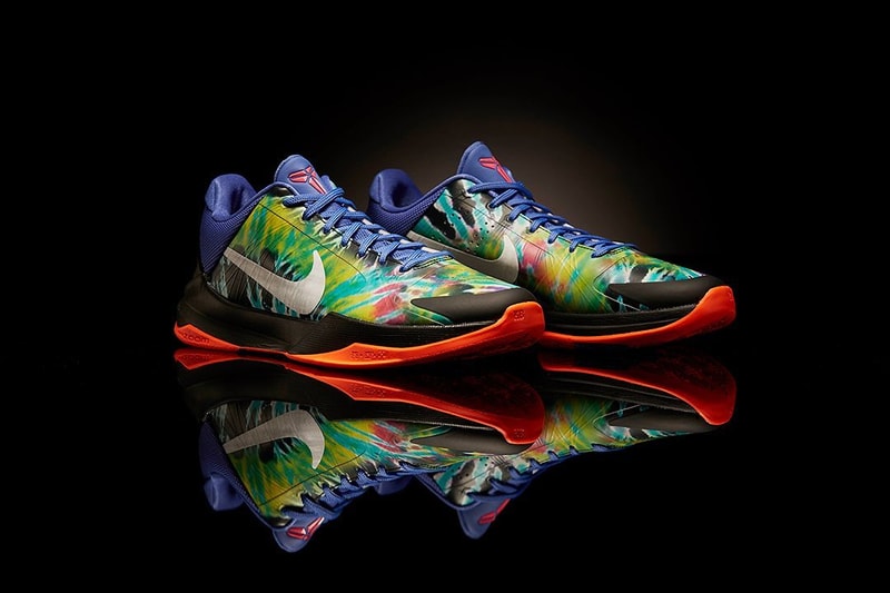 Nike Gifts Special Edition Kobe V 5 Protro KD 13 EYBL Class of 2020 summer high school basketball league elite youth tie dye 