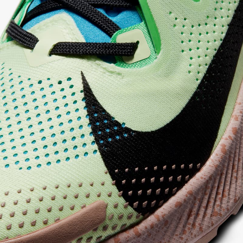 nike running pegasus trail 2 barely volt laser blue poison green black brown CK4305 700 official release date info photos price store list