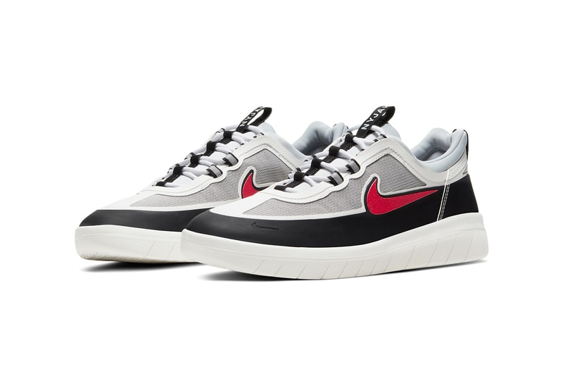 nike sb skateboarding nyjah huston free 2 spiridon black metallic silver sport red official release date info photos price store list buying guide