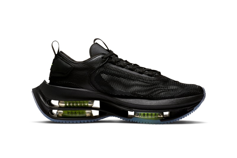 nike sportswear zoom double stacked black volt CI0804 001 official release date info photos price store list buying guide