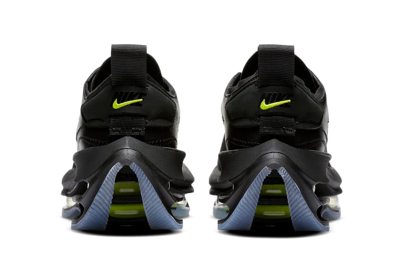 nike sportswear zoom double stacked black volt CI0804 001 official release date info photos price store list buying guide