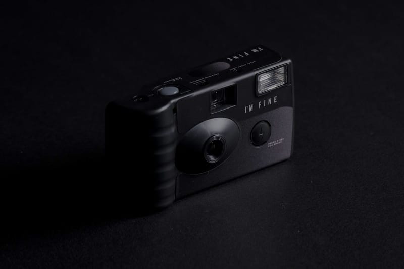 NINM Lab Releases Black & White Edition I'M Fine Single-Use Camera