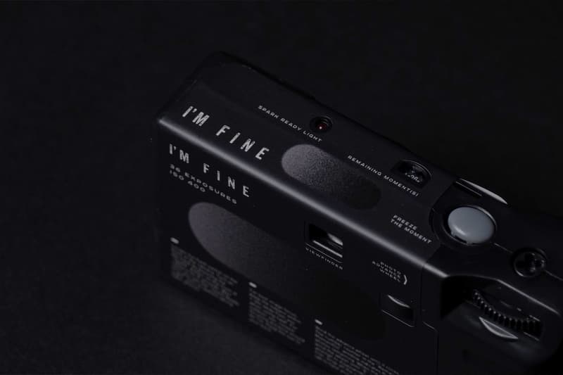 NINM Lab I'M Fine Single Use Camera - DAWN Black & White Edition Release Info Buy Price