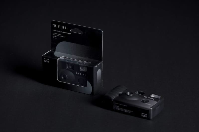 NINM Lab I'M Fine Single Use Camera - DAWN Black & White Edition Release Info Buy Price