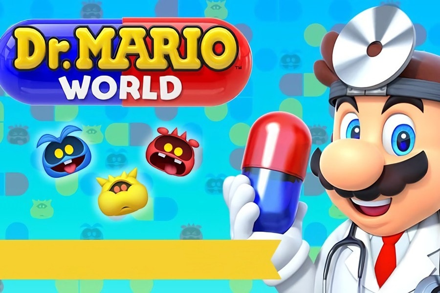 Nintendo Dr. Mario World Dr. Baby Wario Playable Doctor Mobile gaming Apple iOS Android