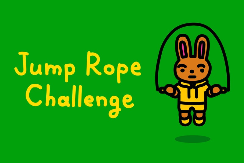 nintendo switch free release jump rope challenge rabbits bunnies exercise work from home developers