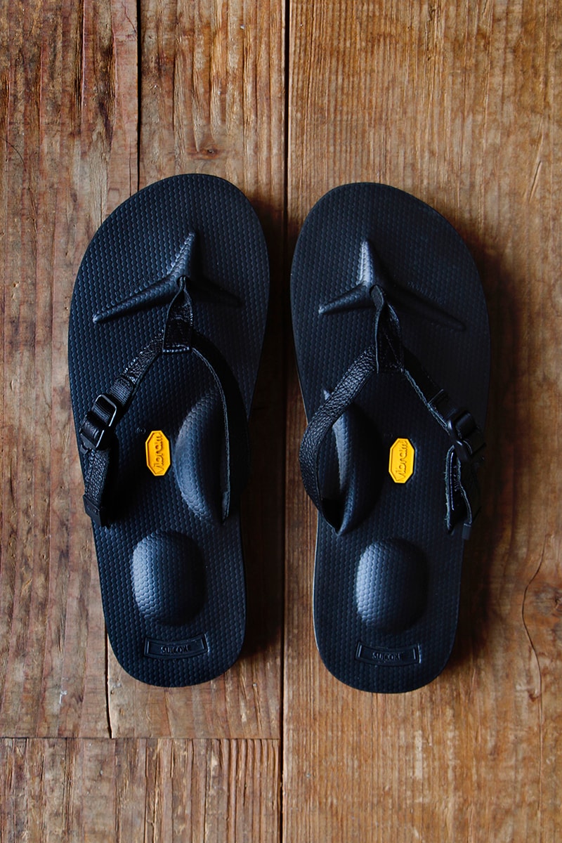 nonnative x Suicoke Hunter & Mariner Sandal Collaboration Footwear Collection Release Information Vibram Sole Unit Black Leather Coverchord 
