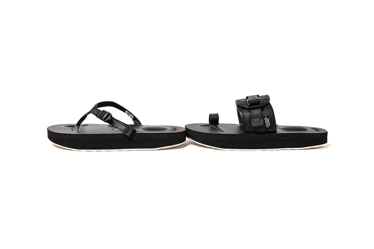 nonnative x Suicoke Hunter & Mariner Sandal Collaboration Footwear Collection Release Information Vibram Sole Unit Black Leather Coverchord 