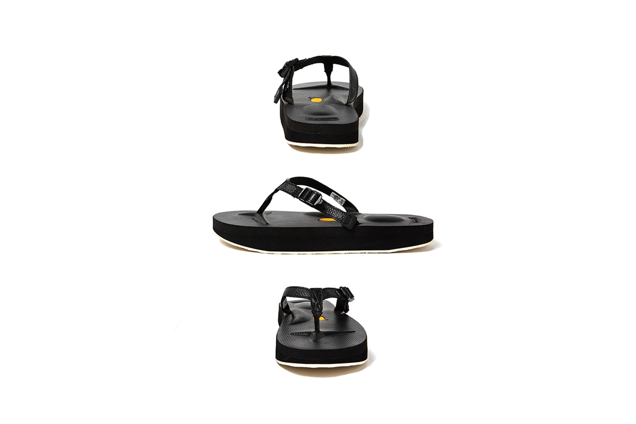 nonnative x Suicoke Hunter & Mariner Sandal Collaboration Footwear Collection Release Information Vibram Sole Unit Black Leather Coverchord 