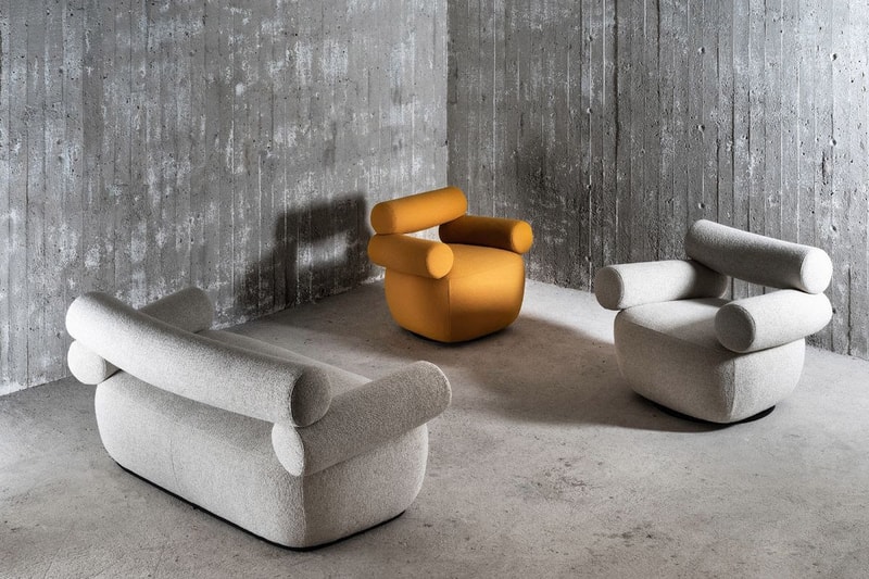 Note Design Studio New Chair and Online Platform Labofa Note Editions Platform Furniture Marshmallow Rotund Lounge Mallow Chair 