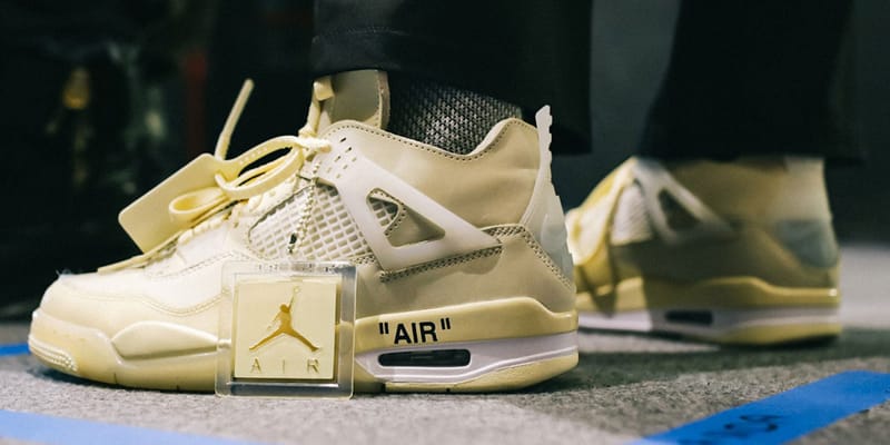 off white jordan 4 resale price