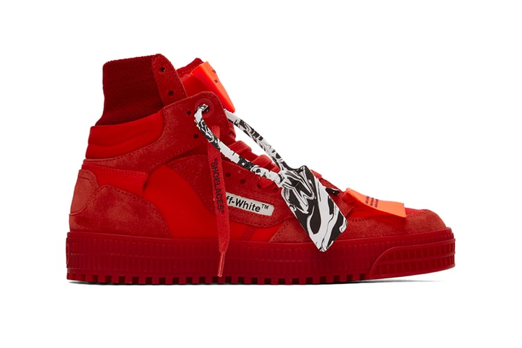 Off-White™'s Off Court 3.0 Gets Coated in Striking Red Palette