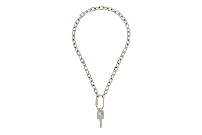 Off-White™ Releases Understated Silver-Tone Key Chain Necklace