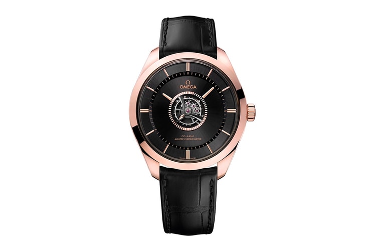 Omega De Ville Receives Central Tourbillon and 18K Canopus Gold