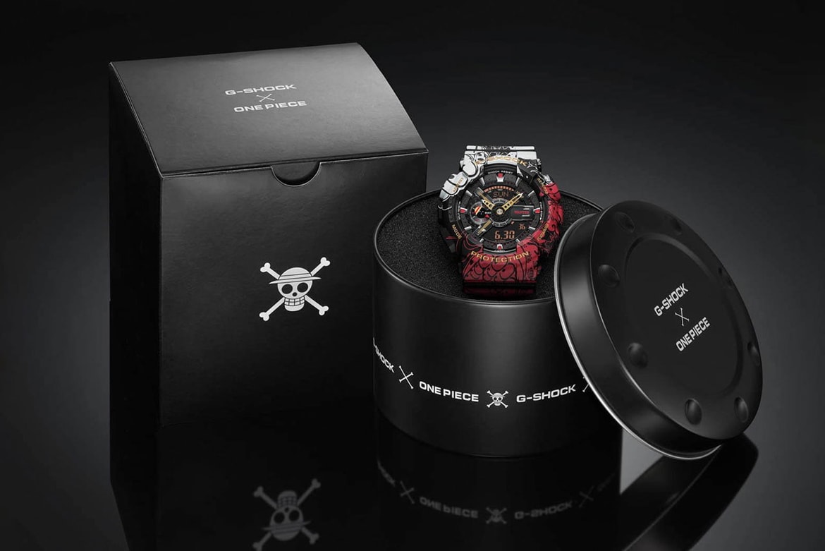 One Piece X G Shock Ga 110jop Watch Collaboration Hypebeast