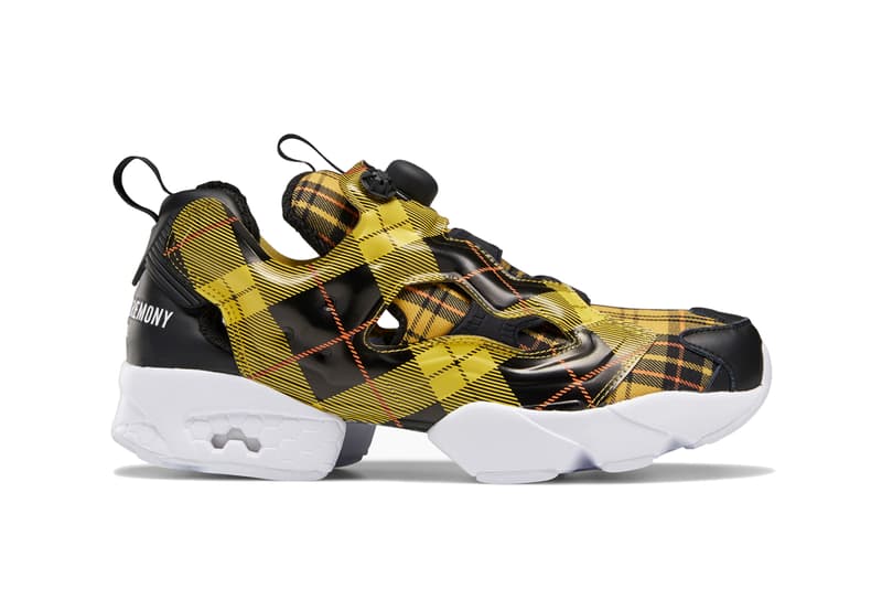 opening ceremony reebok instapump fury plaid black yellow red green white pantone pink navy FW2474 FW2475 official release date info photos price store list